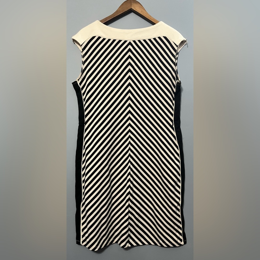 Dress Barn striped sleeveless dress